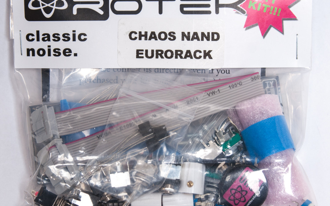 4093 Chaos NAND Synth (Eurorack DIY Kit) – Synthrotek
